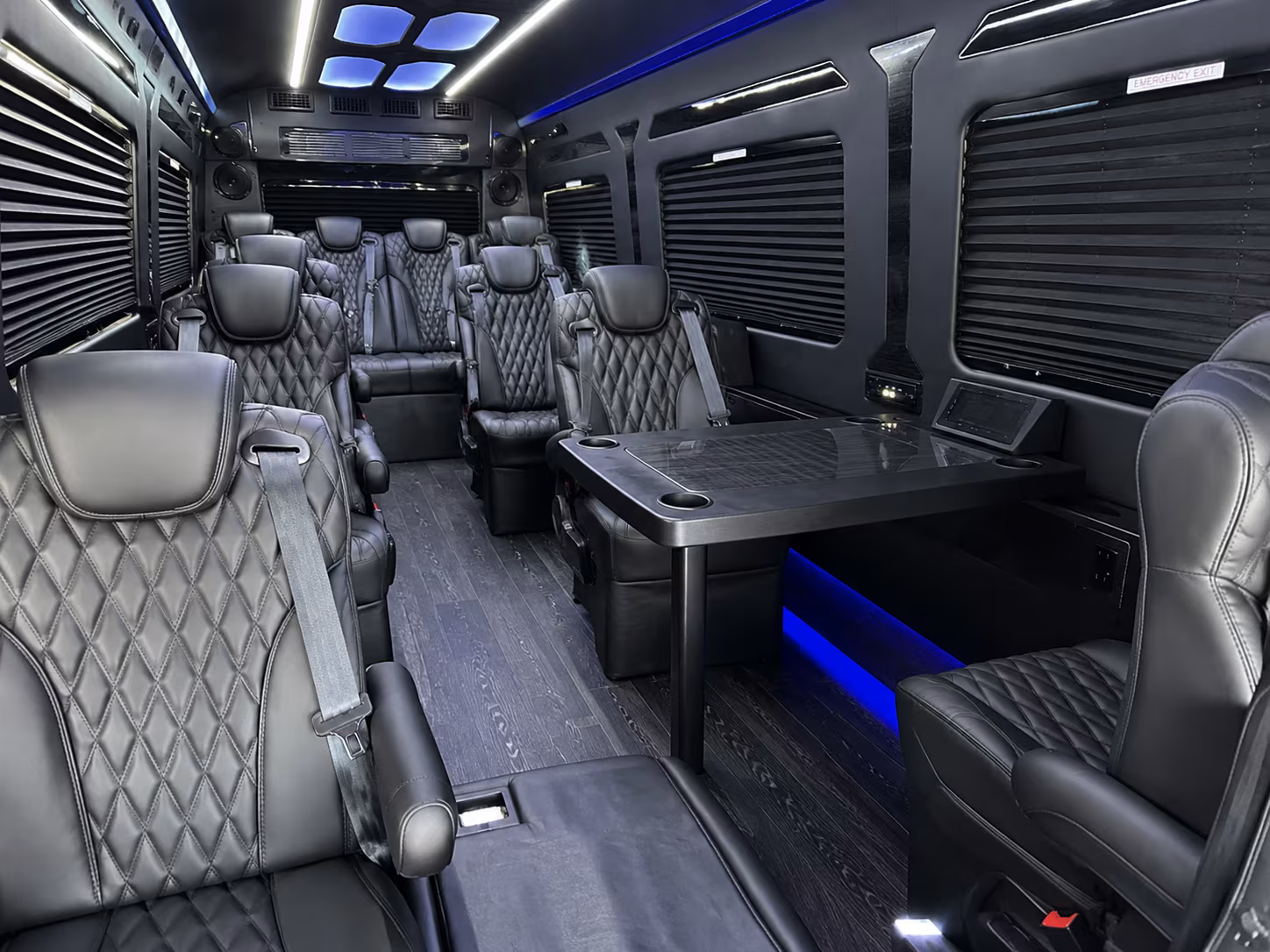 Jacksonville Airport Shuttle & Transportation party bus exterior