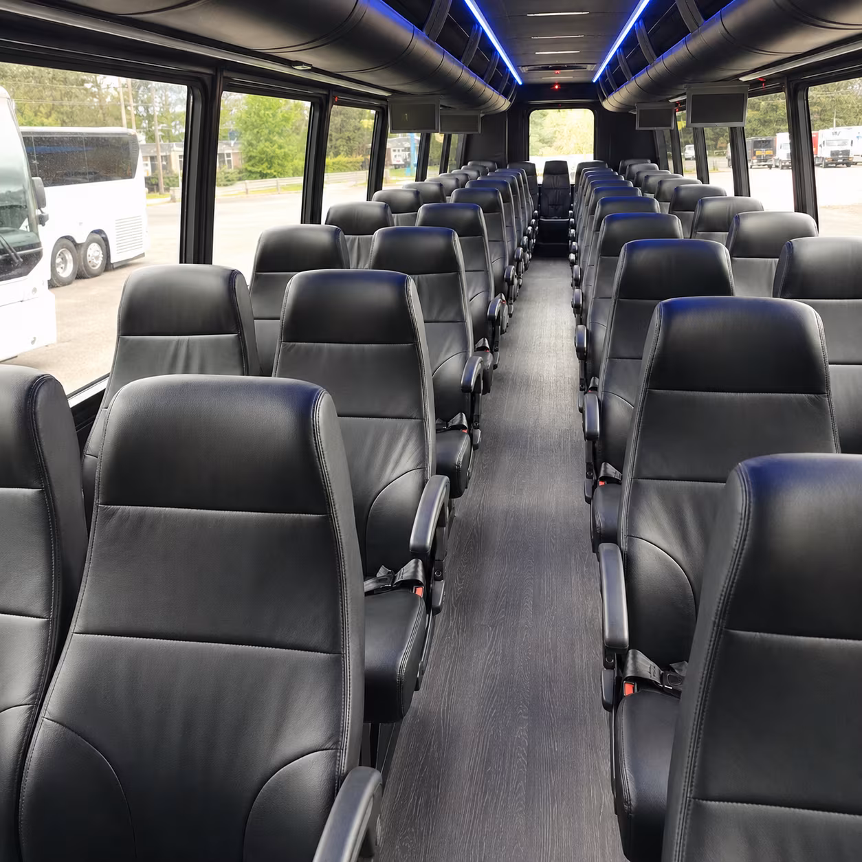 Jacksonville Airport Shuttle & Transportation party bus exterior