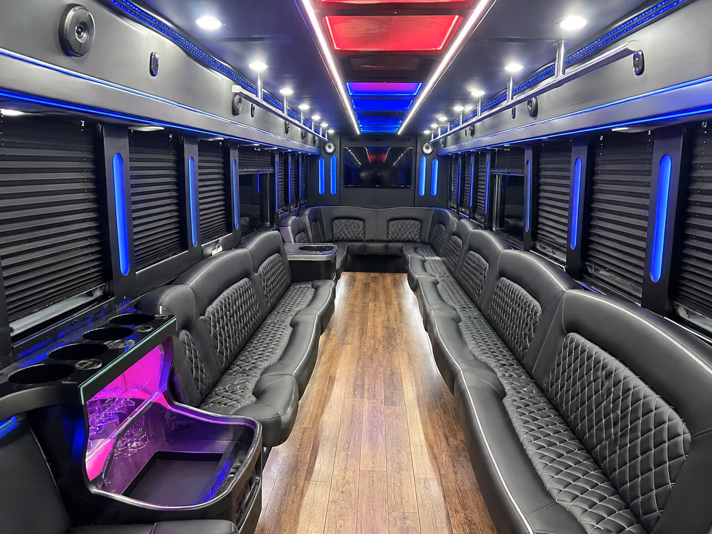 Jacksonville Concert & Music Festival Transportation party bus exterior