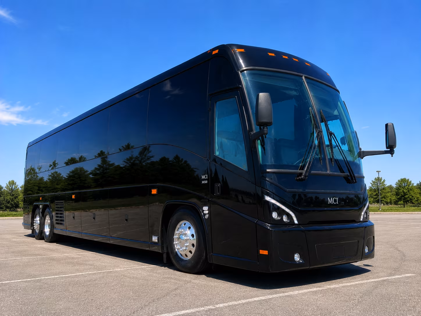 Jacksonville Corporate Transportation party bus interior