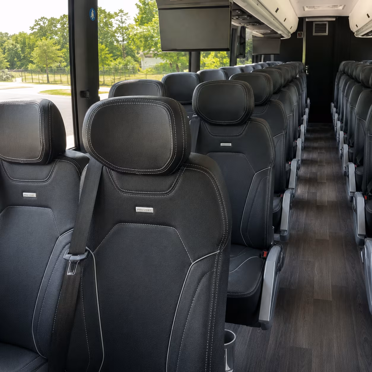 Jacksonville Corporate Transportation party bus exterior