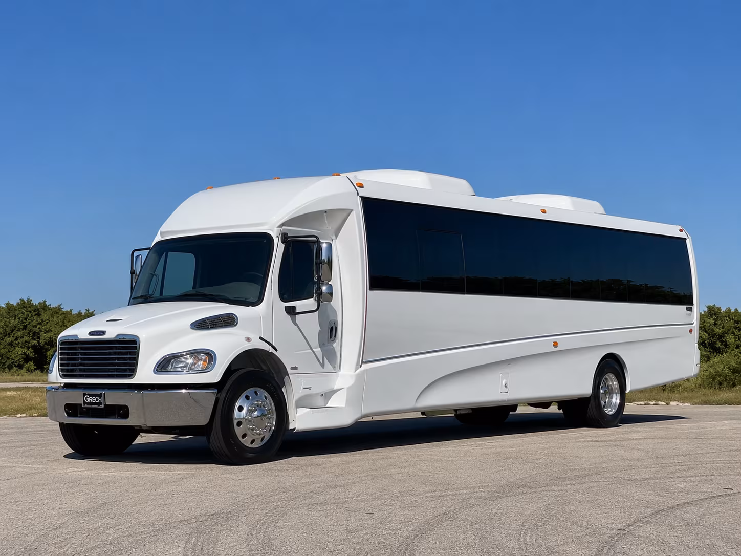 Jacksonville Prom & Homecoming Transportation party bus exterior