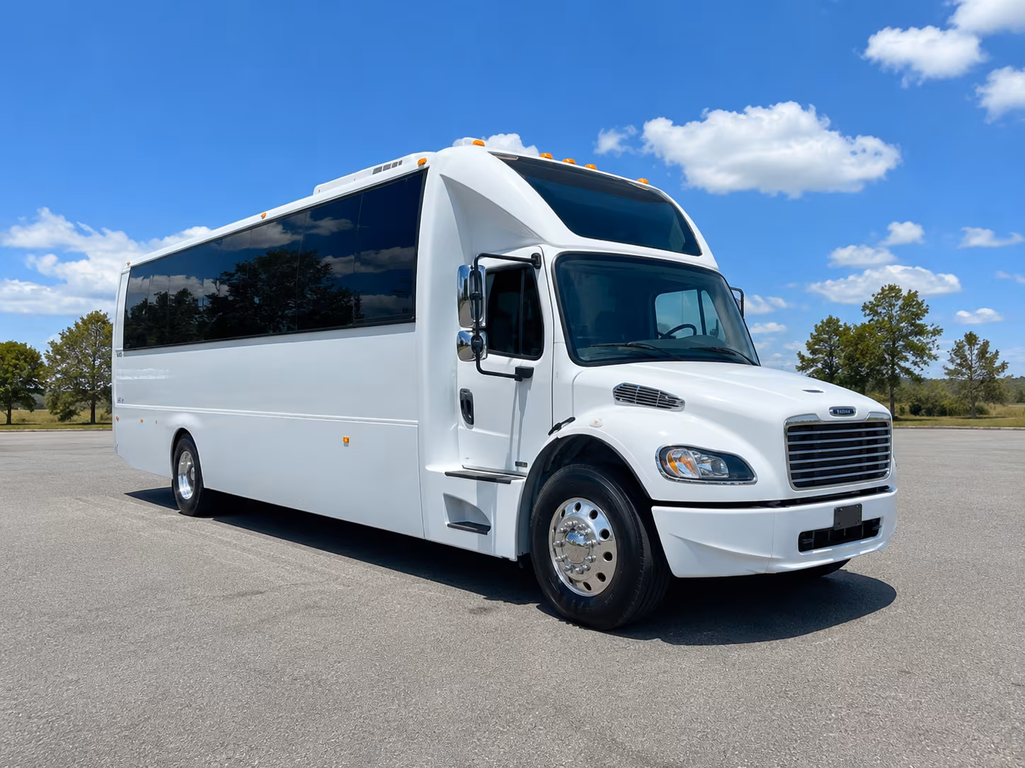 Jacksonville Prom & Homecoming Transportation party bus exterior