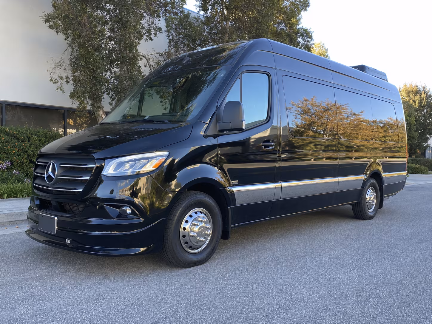 Jacksonville School Event Transportation party bus exterior