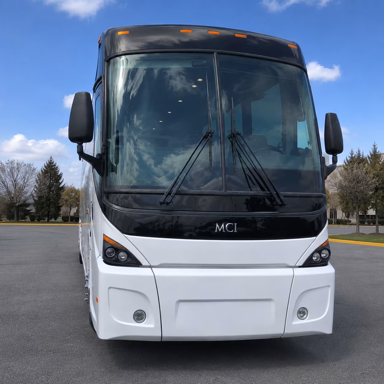 Jacksonville School Event Transportation party bus exterior