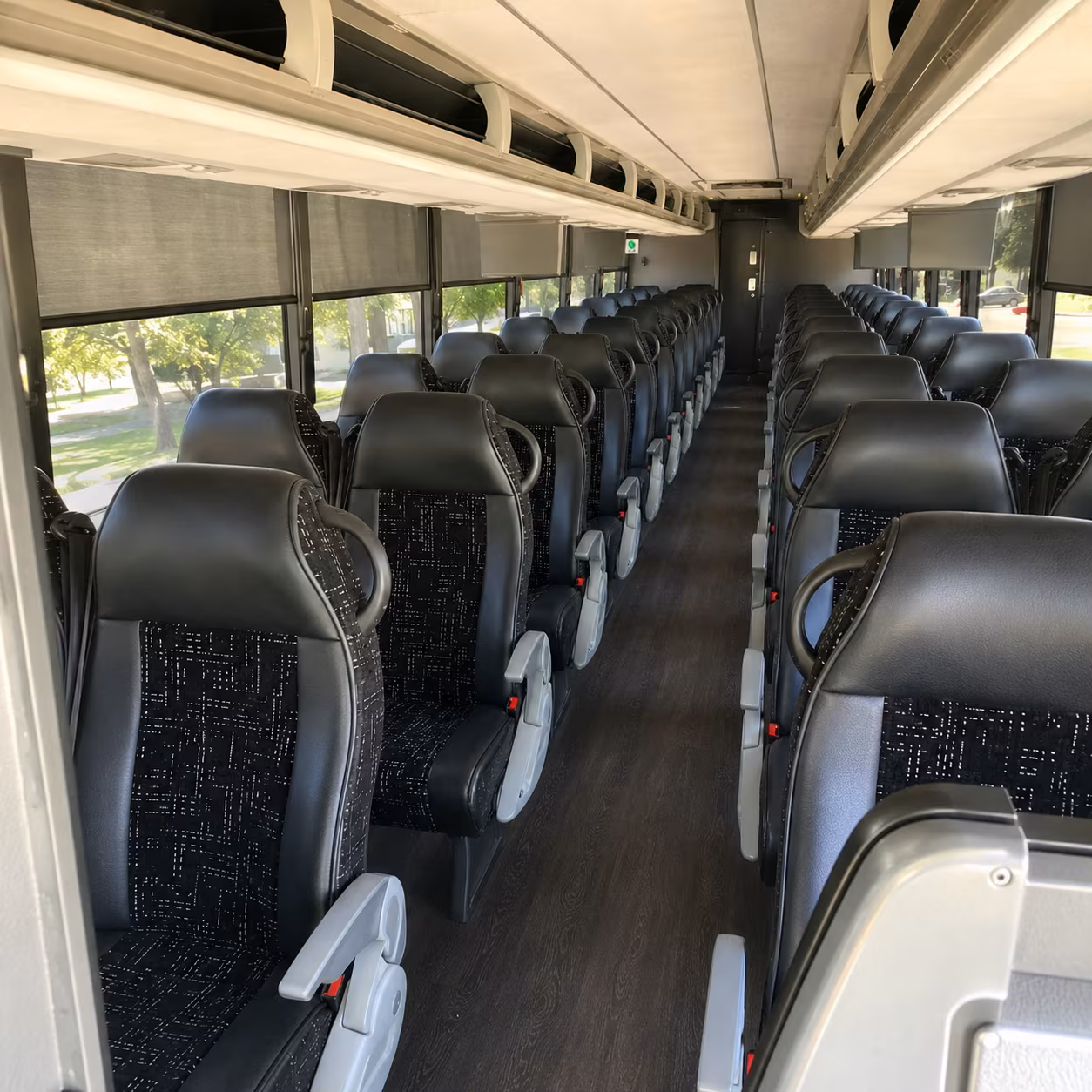 Jacksonville School Event Transportation party bus exterior