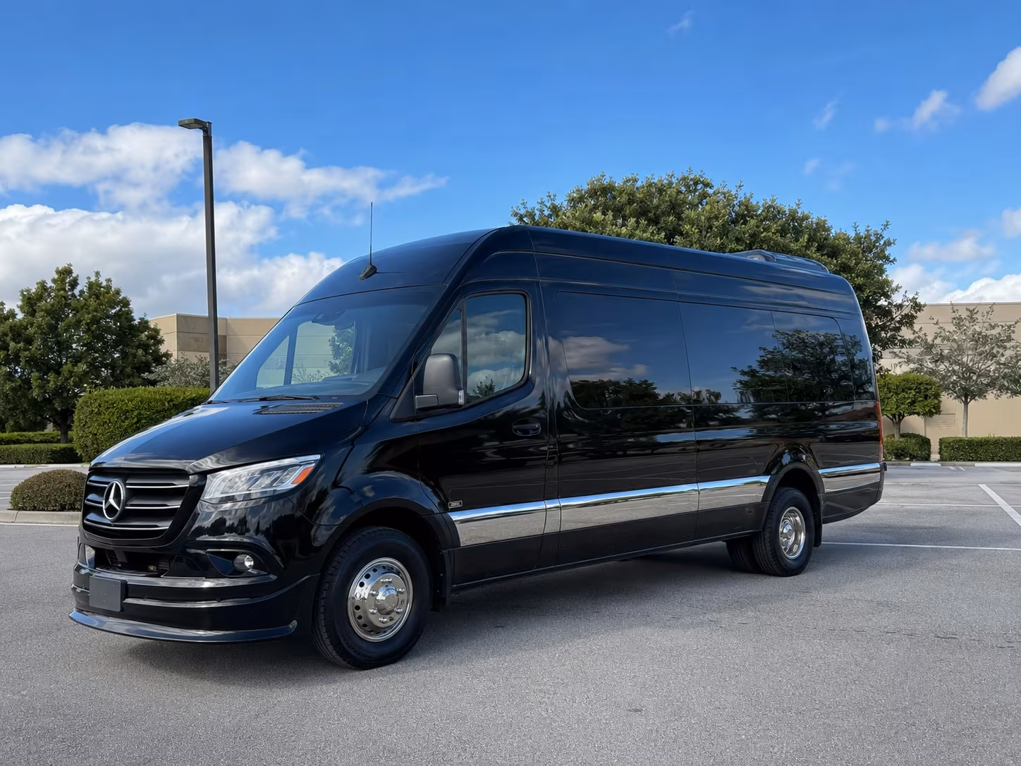 Jacksonville School Event Transportation party bus interior